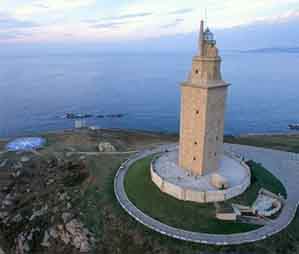 La Torre de Hércules de La Coruña