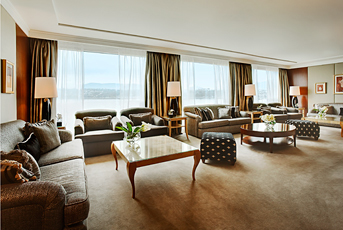 Suite del Hotel President Willson, Suiza