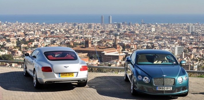 Continental GT Bentley en Barcelona
