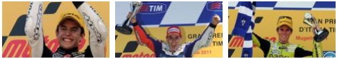 Vencedores GP ITALIA  Mugello 2011