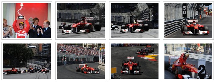 Ferrari en el GP de Mónaco