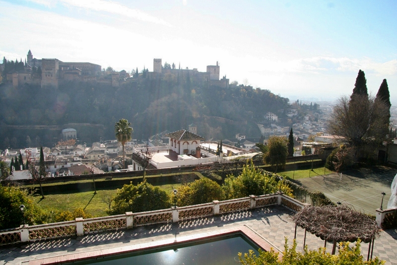 villa con vistas a la alhambra