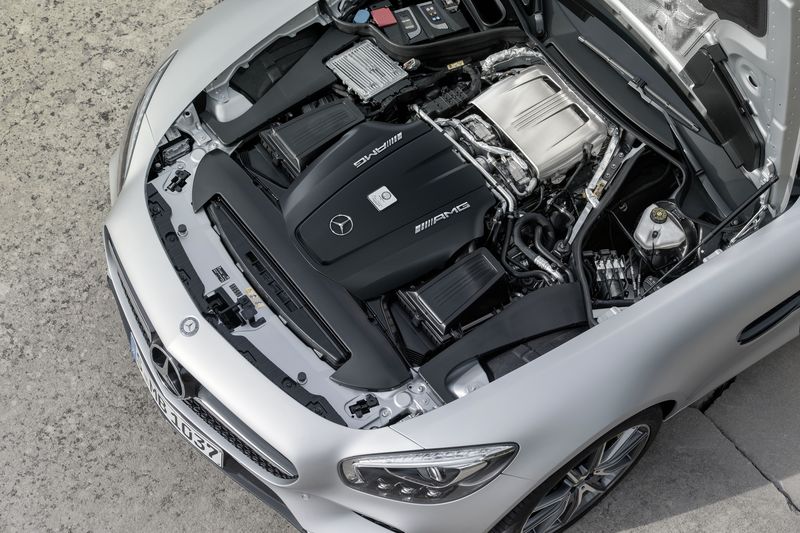Fotografia Mercedes AMG GT - motor