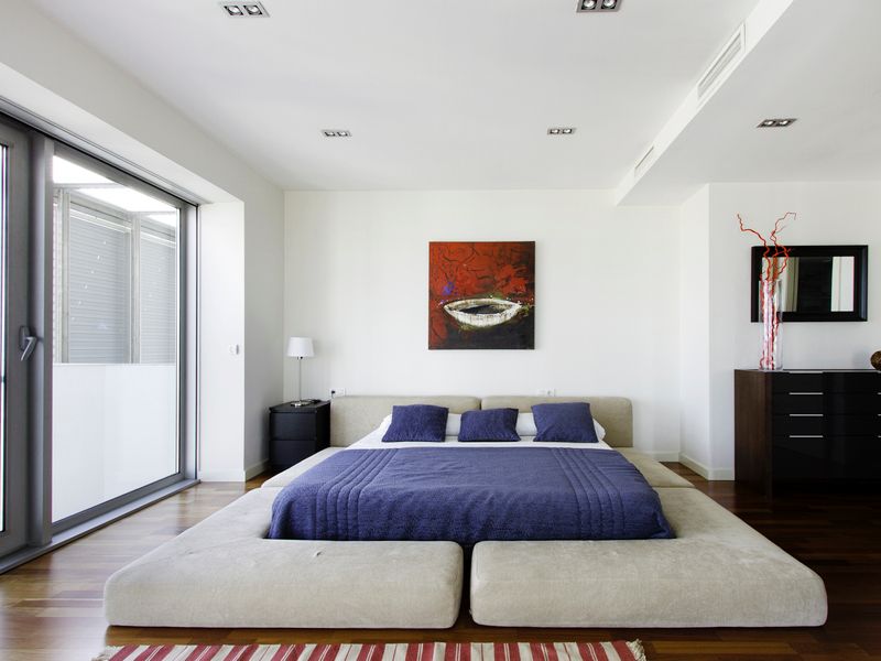 dormitorio - ático dúplex de diseño situado en primera linea de mar 